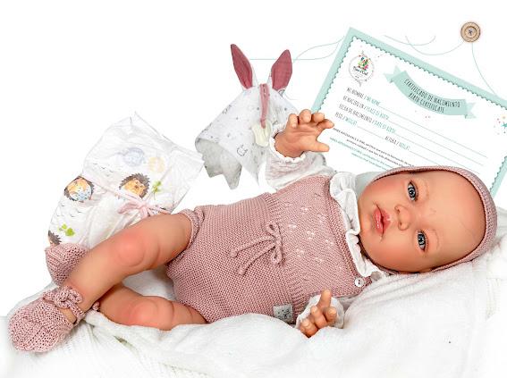 Muñeca española "Sandra Reborn Premium"