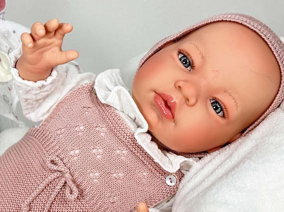 Muñeca española "Sandra Reborn Premium"