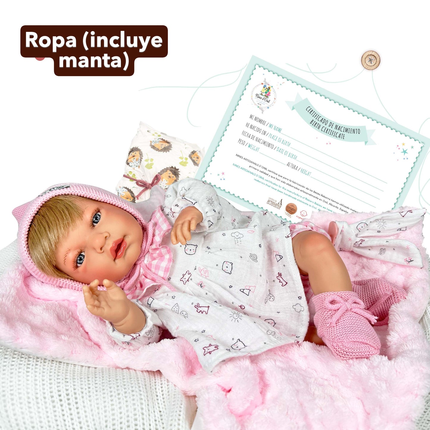 Tenidas para tu muñeca - 40 centímetros