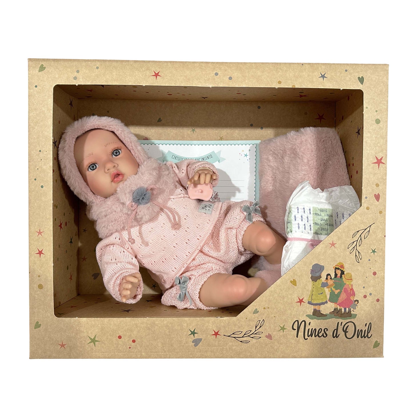 Muñeca española "Little Pipa Reborn"