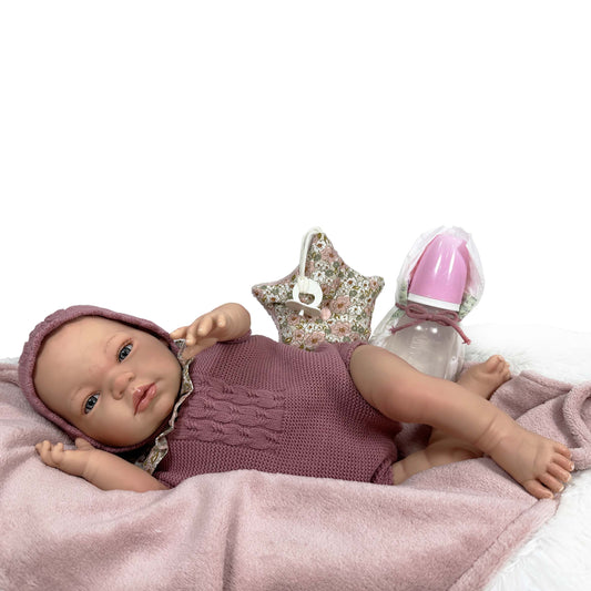 Muñeca española "New Sandra Reborn Premium"