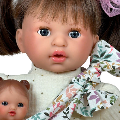 Muñeca española "Alex con Bebé Morena"