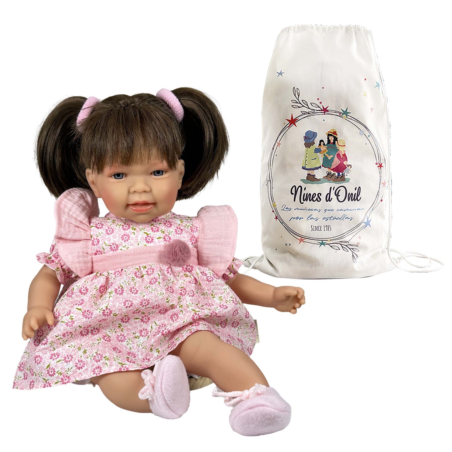 Muñeca española "Little Susy Flowers Morena"